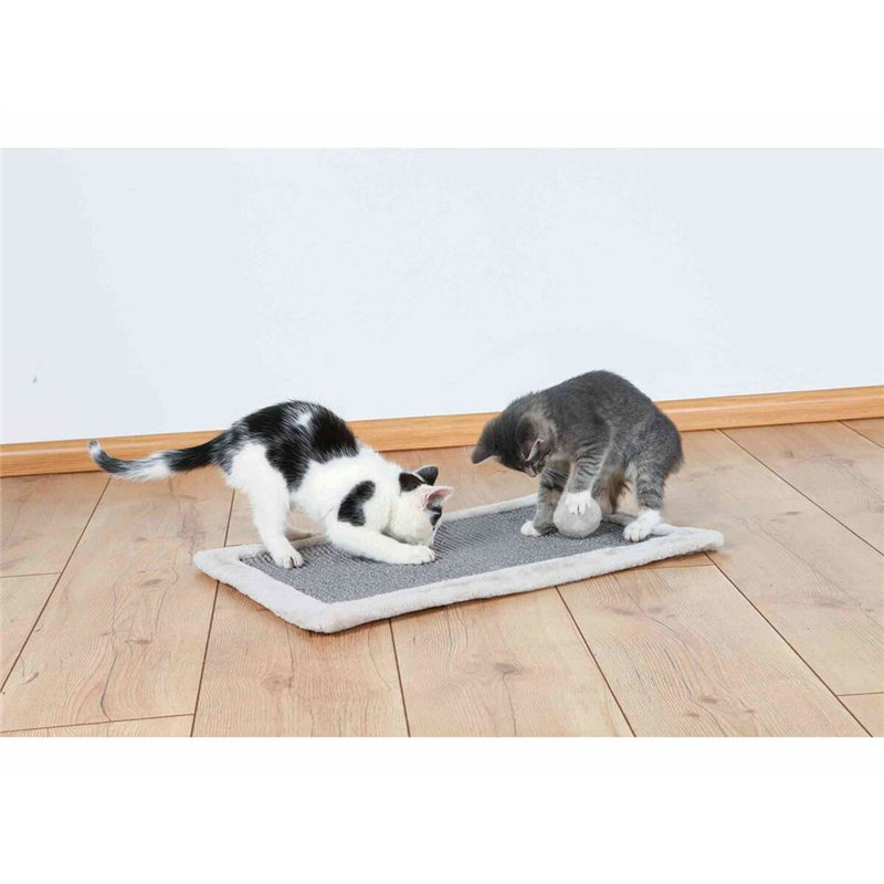 Image secondaire de Grattoir pour Chats Trixie Gris Gris clair Polyester Sisal EVA 55 × 35 cm