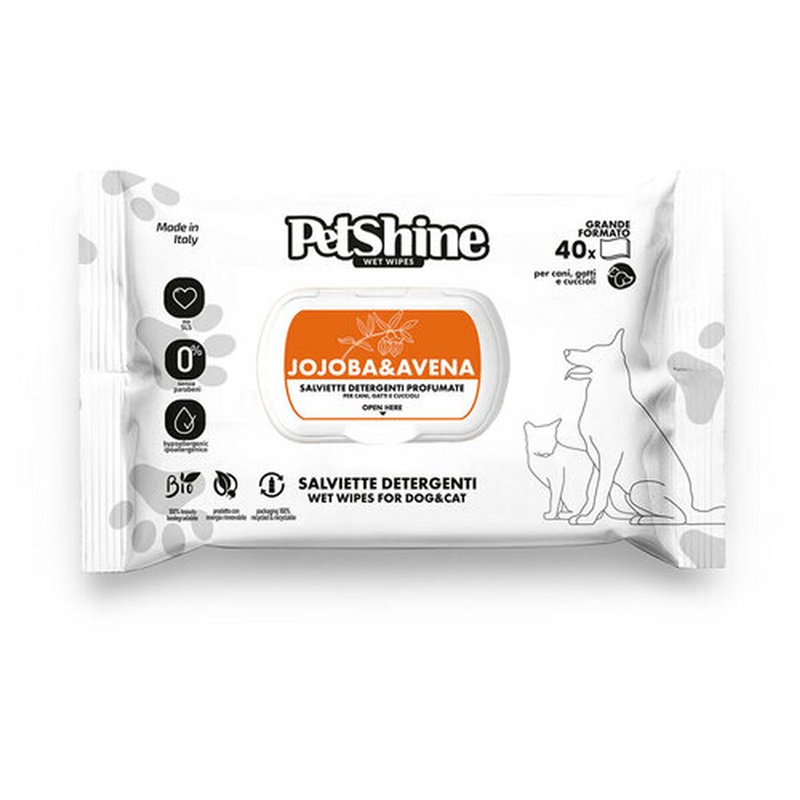 Image secondaire de Lingettes humides pour animaux domestiques Trixie 40 Unités