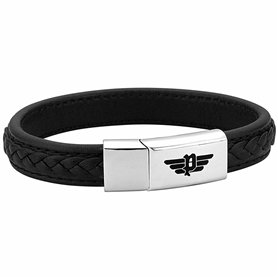 Bracelet Femme Police PJ.26268BLB-01-S Cuir 21 cm Bracelet Femme Police PJ.26268BLB-01-S Cuir 21 cm