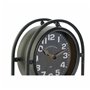 Horloge de table DKD Home Decor Verre Noir Fer (16.5 x 7 x 25 cm)