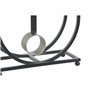 Horloge de table DKD Home Decor Verre Noir Fer (16.5 x 7 x 25 cm)