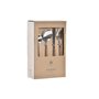 Couverts DKD Home Decor Argenté Naturel Acier inoxydable (3 x 2 x 21 cm)
