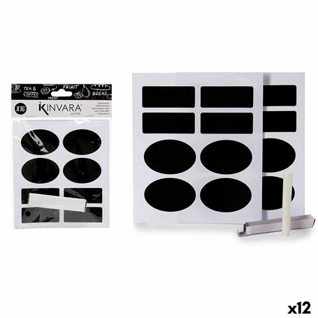 Lot d'autocollants Kinvara CG12645 12 Unités