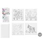 Toile Pincello 29100260 Bois Tissu 12 Unités