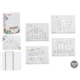 Toile Pincello 29100261 Bois Tissu 8 Unités