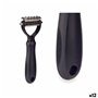 Étrilles pour chiens Mascow 333 Noir Silicone 6,5 x 17 x 3 cm 12 Unités