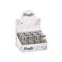 Salière Vivalto YHP-F0409/DH12 Transparent Métal verre 4 x 9 x 4 cm (12 Unités)