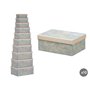 Boîte Décorative Pincello 64 Crème Carton (2 Unités)