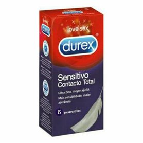 Préservatifs Durex Sensitivo Contacto Total 6 Pièces 1 Pièce Préservatifs Durex Sensitivo Contacto Total 6 Pièces 1 Pièce