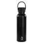Bouteille Thermique F.C. Barcelona Black Noir Silicone Acier inoxydable