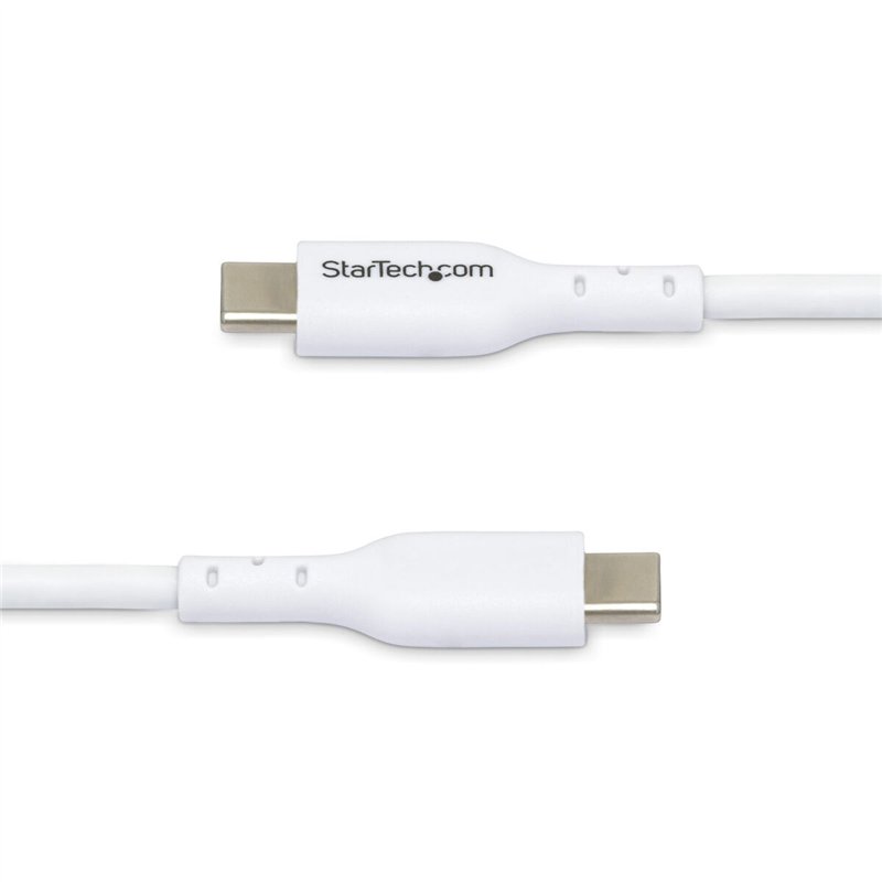 Câble USB-C Startech USB2CC1MNCWHE Blanc 1 m