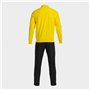Survêtement pour Adultes Joma Sport Victory Jaune Noir Enfant Homme 2 Pièces