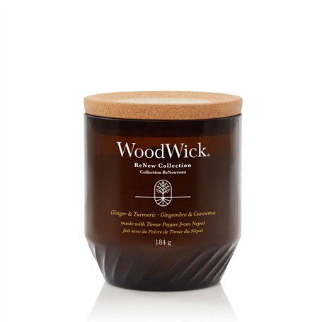 Bougie Parfumée Woodwick Ginger & Turmeric 368 g