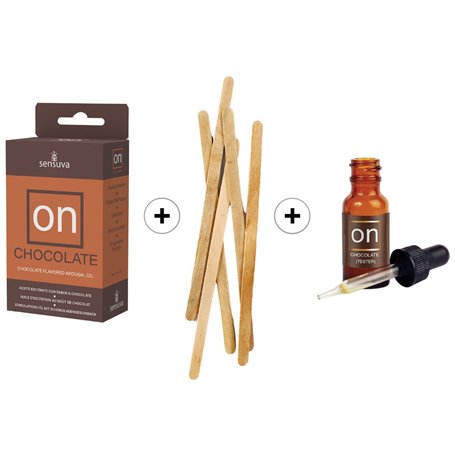 Huile Stimulante Sensuva Chocolat