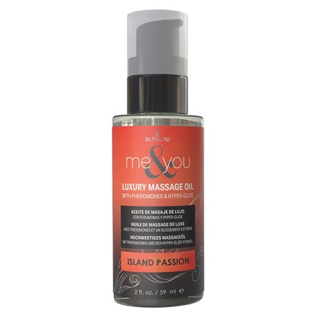 Huile de massage érotique Sensuva Fruit de la Passion 59 ml