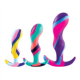 Plug Anal NMC Multicouleur (8,9 cm) (12,7 cm) (10,1 cm) Plug Anal NMC Multicouleur (8,9 cm) (12,7 cm) (10,1 cm)