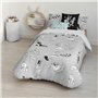 Housse de Couette Looney Tunes Looney BN Blanc black 240 x 220 cm
