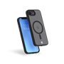 Coque renforcée MagSafe iPhone 16e AIR Frost 3m Noire + Garantie à vie Force Case
