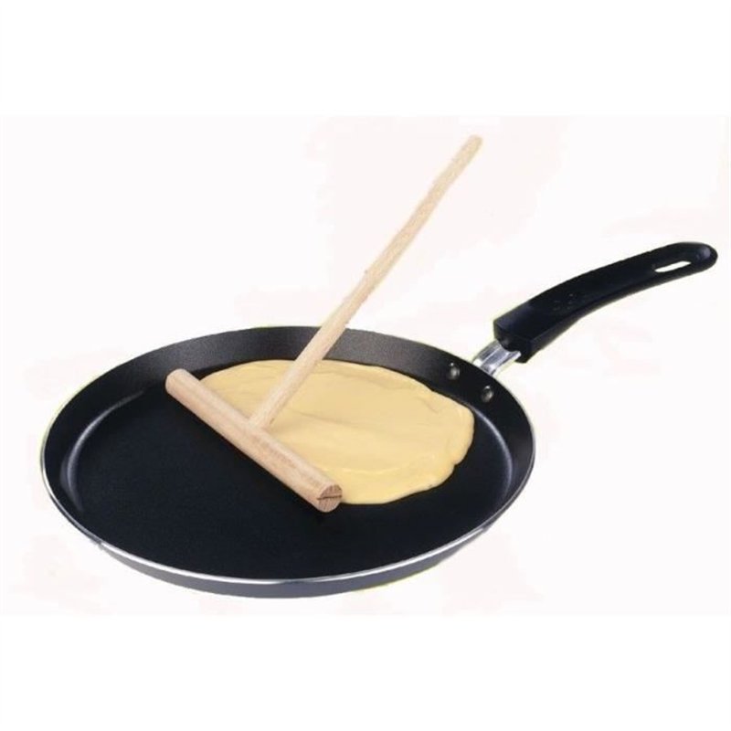 Image secondaire de Poele a crepes - GSW - 26 cm - Induction - Aluminium avec étaleur