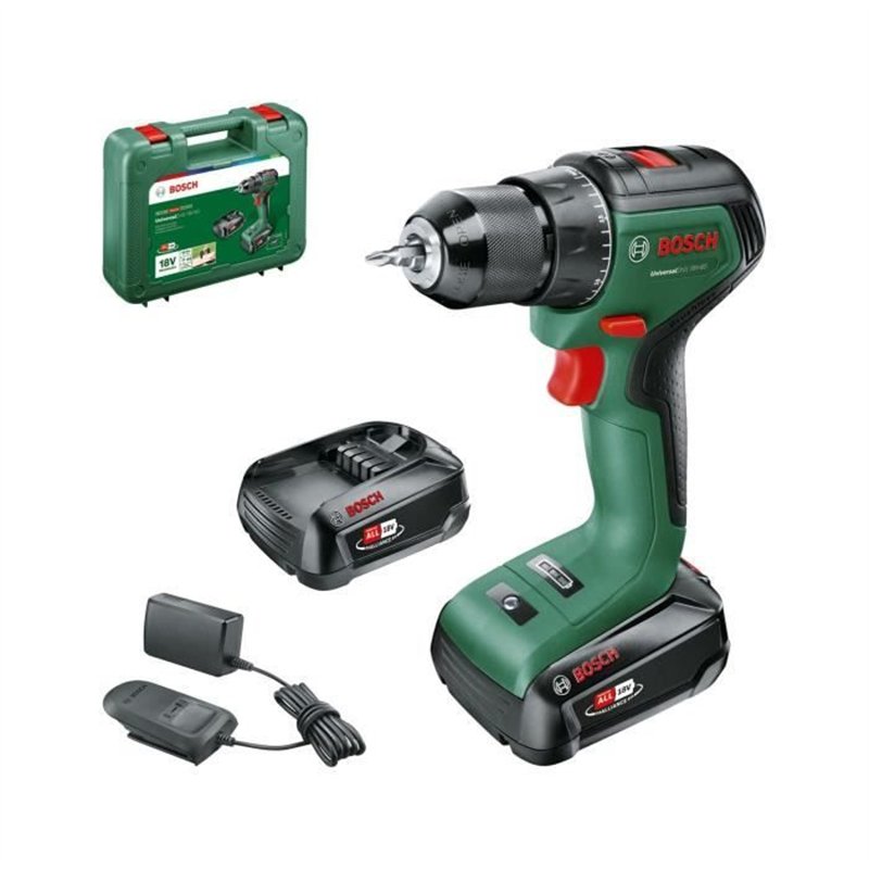 Image secondaire de Perceuse Visseuse UniversalDrill 18V-60 (2x 2,0Ah) + AL 18V-20