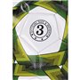Ballon de football - REZO - PVC - Taille 5 - Jaune bicolore - Résistant