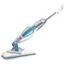BLACK & DECKER FSM1630-QS - Balai vapeur Tete delta - 1600 W - 4 accessoires - Blanc / Bleu