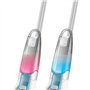 BLACK & DECKER FSM1630-QS - Balai vapeur Tete delta - 1600 W - 4 accessoires - Blanc / Bleu