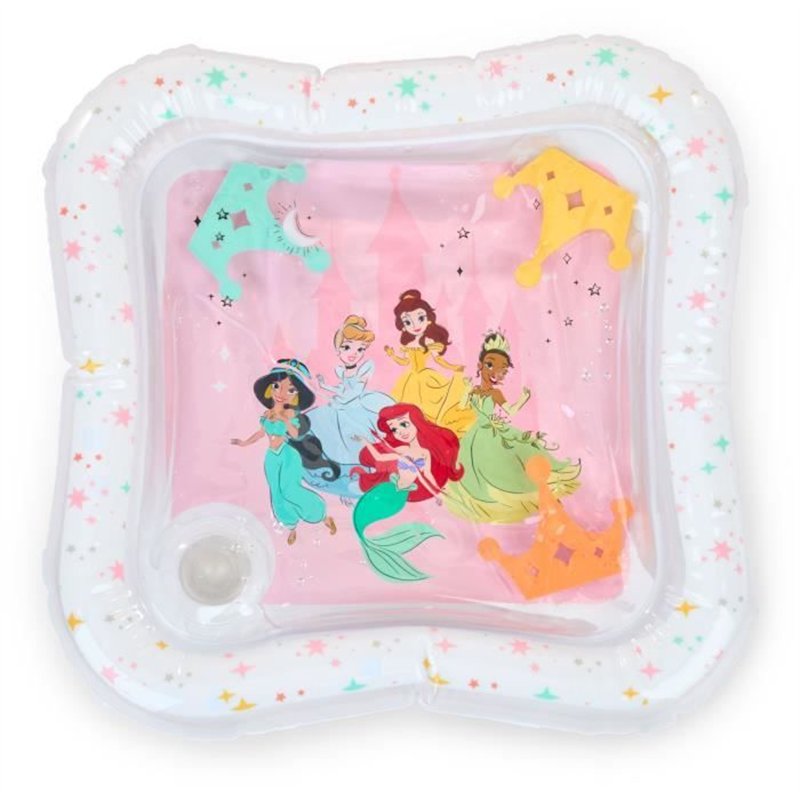 Tapis d'eau bébé - DISNEY BABY - PRINCESSES - Jeu sensoriel et d'éveil - Gonflable - Des la naissance - Facile a nettoyer
