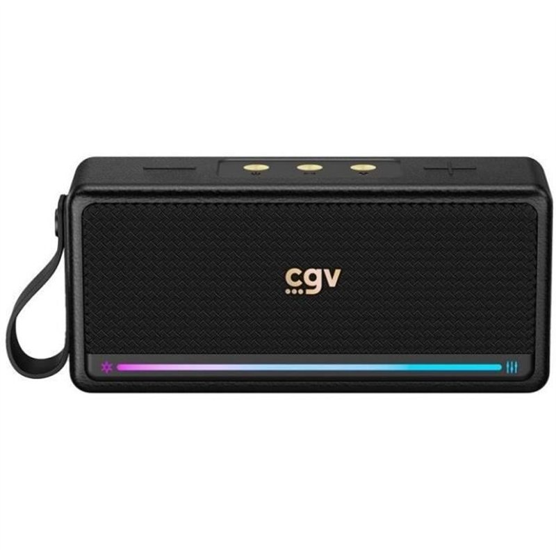Image secondaire de Enceinte Bluetooth - CGV - 50910 - SolidVibe Max - Subwoffer 20W (2x10W)