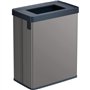 Poubelle de tri - VERTO - CURVER - 54 L - Gris perle