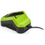Chargeur - FIELDMANN - Pour batterie 20V - Charge 2Ah en 60 min - Compatible 2Ah, 4Ah