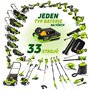 Chargeur double - FIELDMANN - Pour batteries 20V - Charge 2Ah en 60 min - Compatible 2Ah, 4Ah
