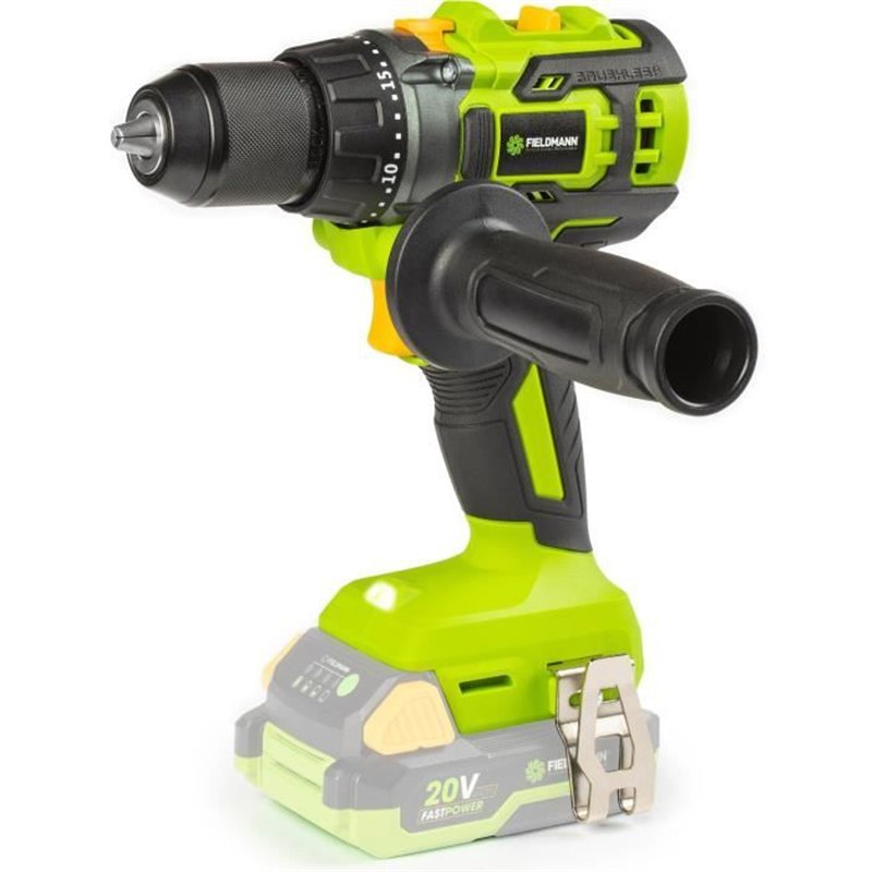 Perceuse a percussion sans fil - FIELDMANN - 20V - Brushless - 1900 rpm - 60 Nm - Batterie et chargeur non inclus