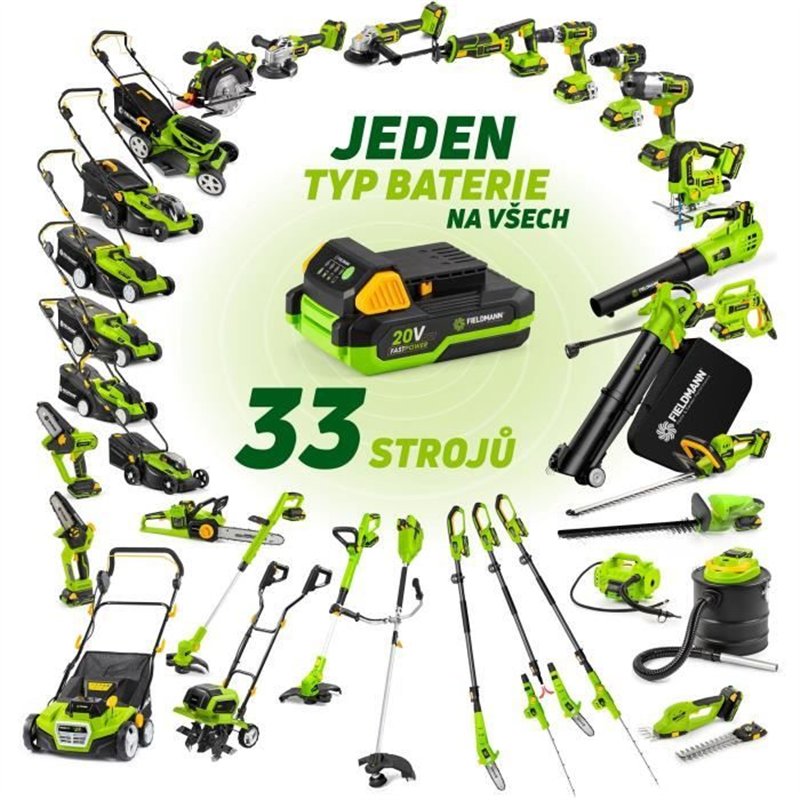 Image secondaire de Perceuse a percussion sans fil - FIELDMANN - 20V - Brushless - 1900 rpm - 60 Nm - Batterie et chargeur non inclus
