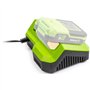 Chargeur rapide - FIELDMANN - Pour batterie 20V - Charge 2Ah en 30 min - Compatible 2Ah, 4Ah, 8Ah