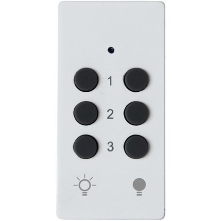 Kit 3 Prises télécommandées + Télécommande - GAO - 230 V - Blanc