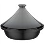 Tajine fonte massive - GSW - 30 x 22 cm - Couvercle céramique - Induction - Gris