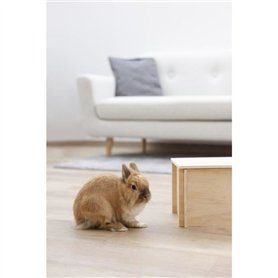 Abri pour rongeurs - Kerbl - Beige - Toit amovible - Montage simple - Pour hamster