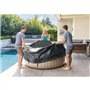 Couverture Thermique - INTEX - PureSpa Rond - 8 places - Evite la déperdition de chaleur