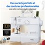 Machine a Coudre - MEDION - SM 70 - 71W - 12 Points - 700 tr/min - LED - Blanc
