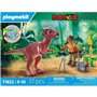 PLAYMOBIL 71822 Stygimoloch, chercheur et accessoires, Dinos, 37 pieces, Des 4 ans