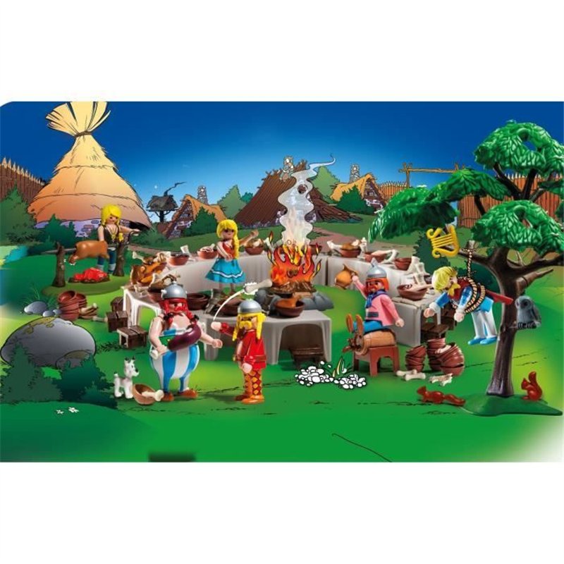 PLAYMOBIL 71827 Astérix : Le banquet village personnages