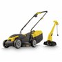 Tondeuse a gazon et Coupe-Bordure électrique - POWERPLUS - POWXG62205T- Tondeuse 1300 W & 32 mm Ø - Coupe-Bordures 250 W & 220 m