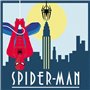 CreArt 20x20 cm Spider Man, Loisir créatif, 23891, Ravensburger