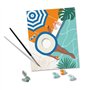 CreArt 24x30 cm Pool Time, Adulte, Peinture par numéros, 25523, Ravensburger