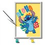 CreArt Kids 18x24cm Stitch, Kit de peinture par numéros Numéro d'Art, Des 7 ans, 25844, Ravensburger