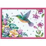 CreArt Kids 31x21cm Colibri et fleurs exotiques, Kit de peinture par numéros Numéro d'Art, Des 7 ans, 25851, Ravensburger