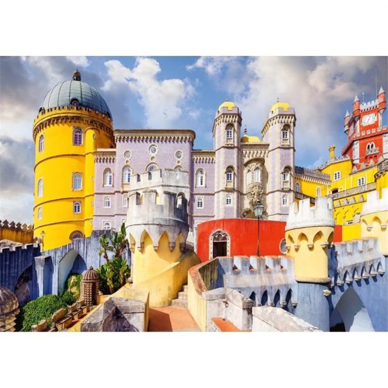 Puzzle 1000 pieces Palais national de Pena, Portugal, Collection Highlight, des 14 ans, Palais, 12001314, Ravensburger
