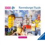 Puzzle 1000 pieces Palais national de Pena, Portugal, Collection Highlight, des 14 ans, Palais, 12001314, Ravensburger