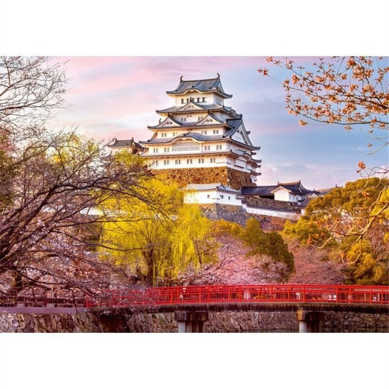 Puzzle 1000 pieces Château de Himeji, Japon, Collection Highlight, des 14 ans, Château, 12001316, Ravensburger